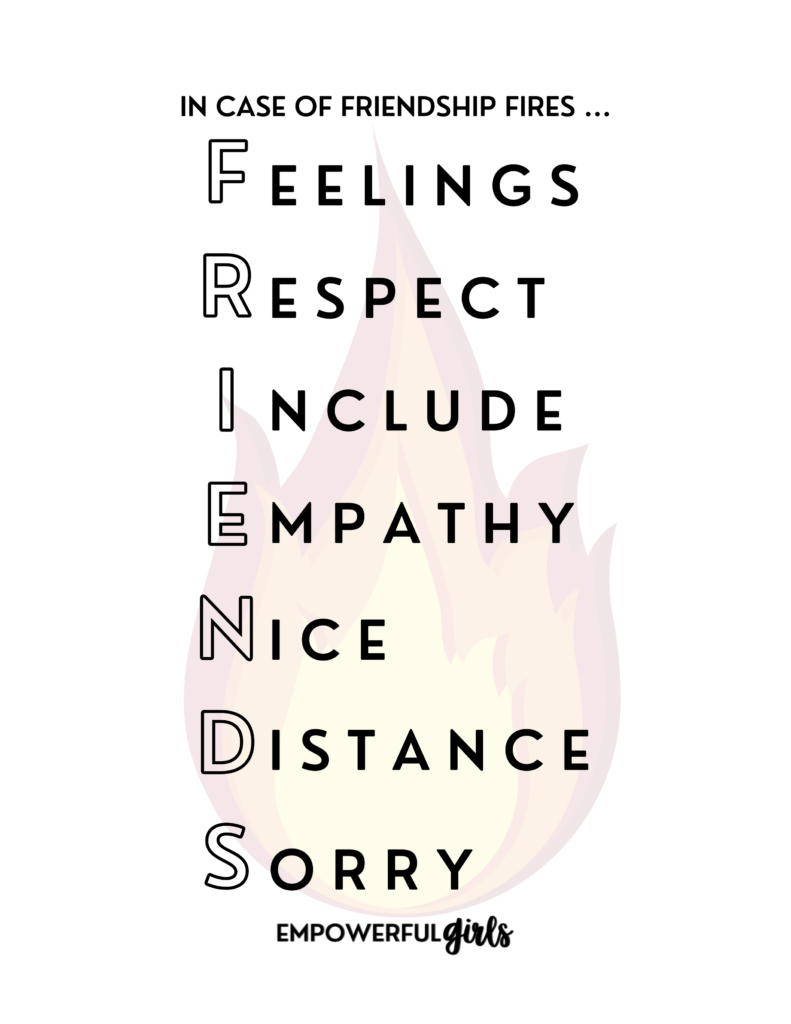 Friendship Fires Poster Printable