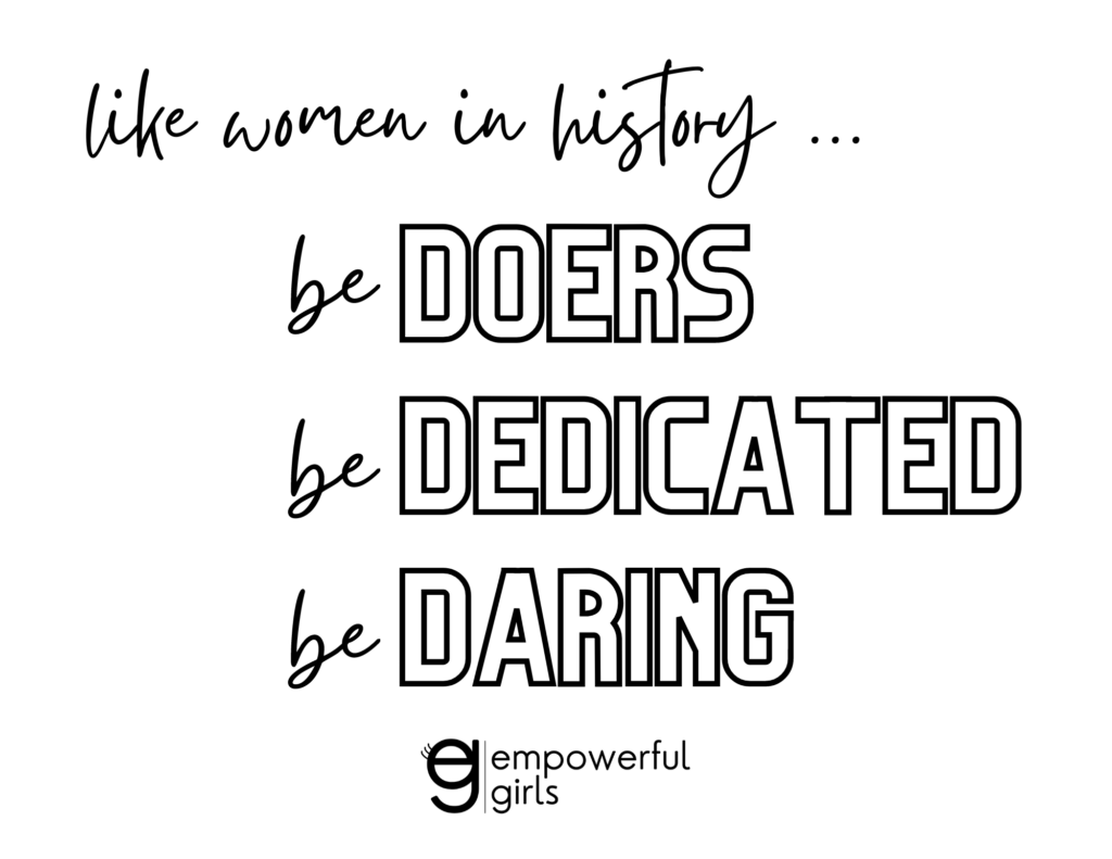 Be Doers, Dedicated, Daring poster